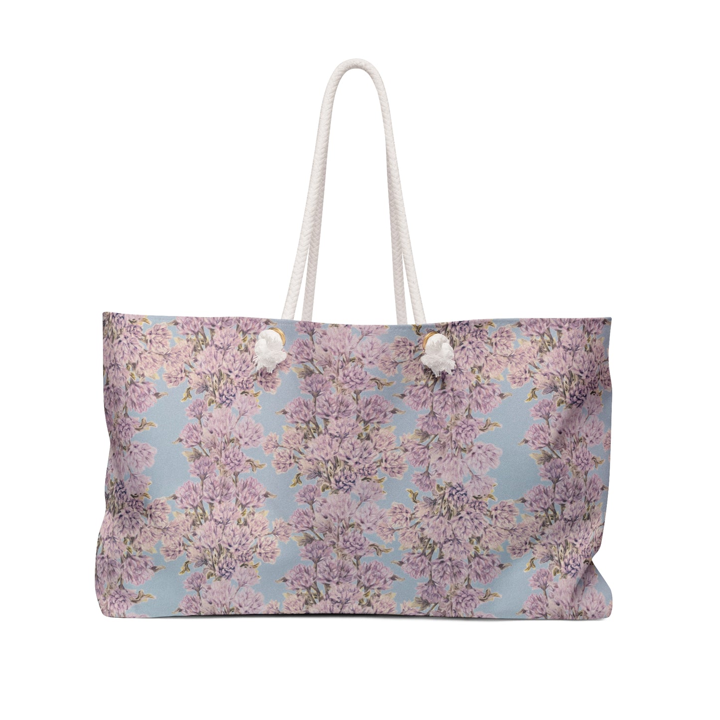 Lilac Chrysanthemum Weekender Bag