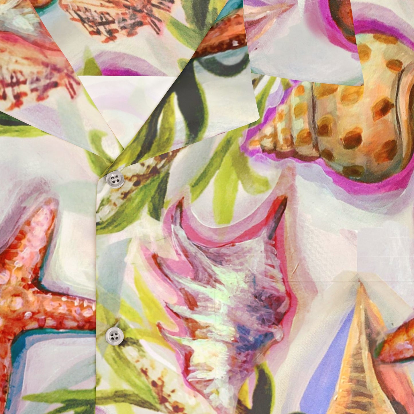 Seashell Hawaiian Shirt