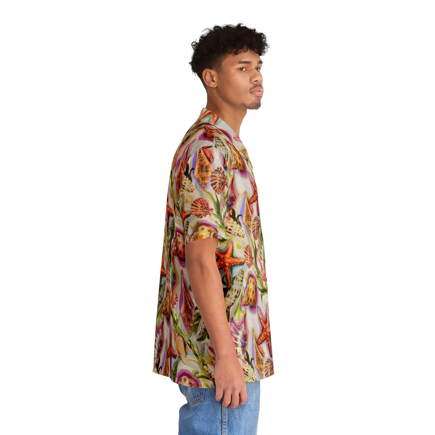 Seashell Hawaiian Shirt