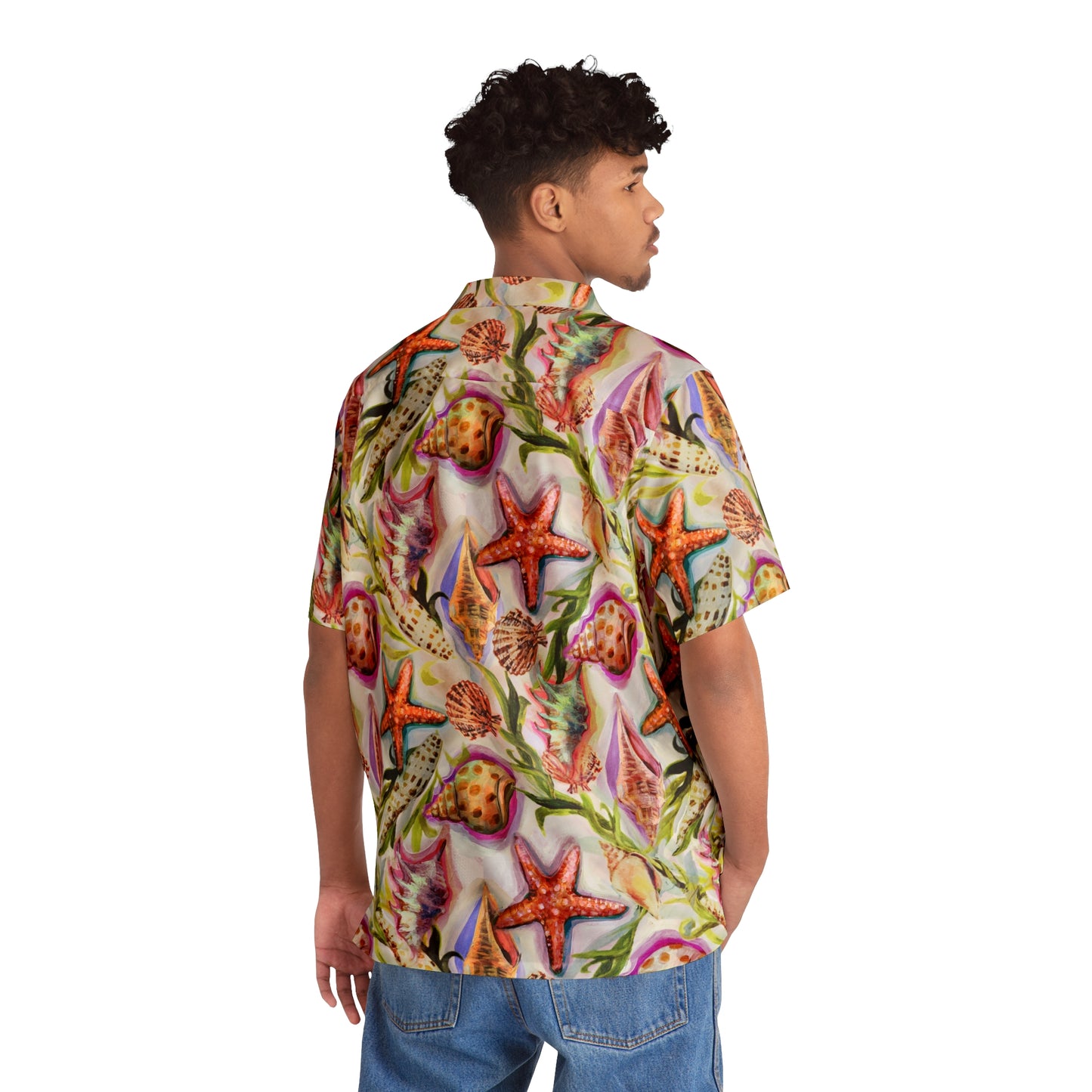 Seashell Hawaiian Shirt