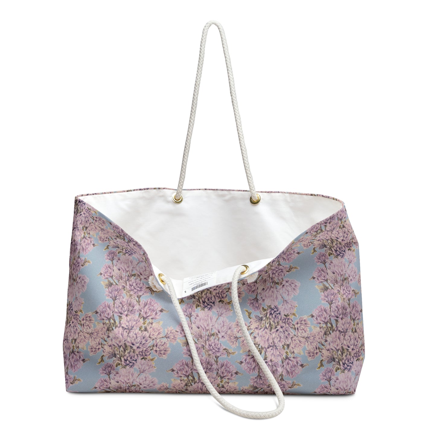 Lilac Chrysanthemum Weekender Bag
