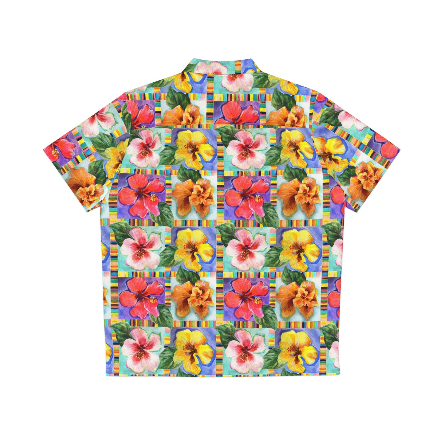 Hibiscus Hawaiian Shirt