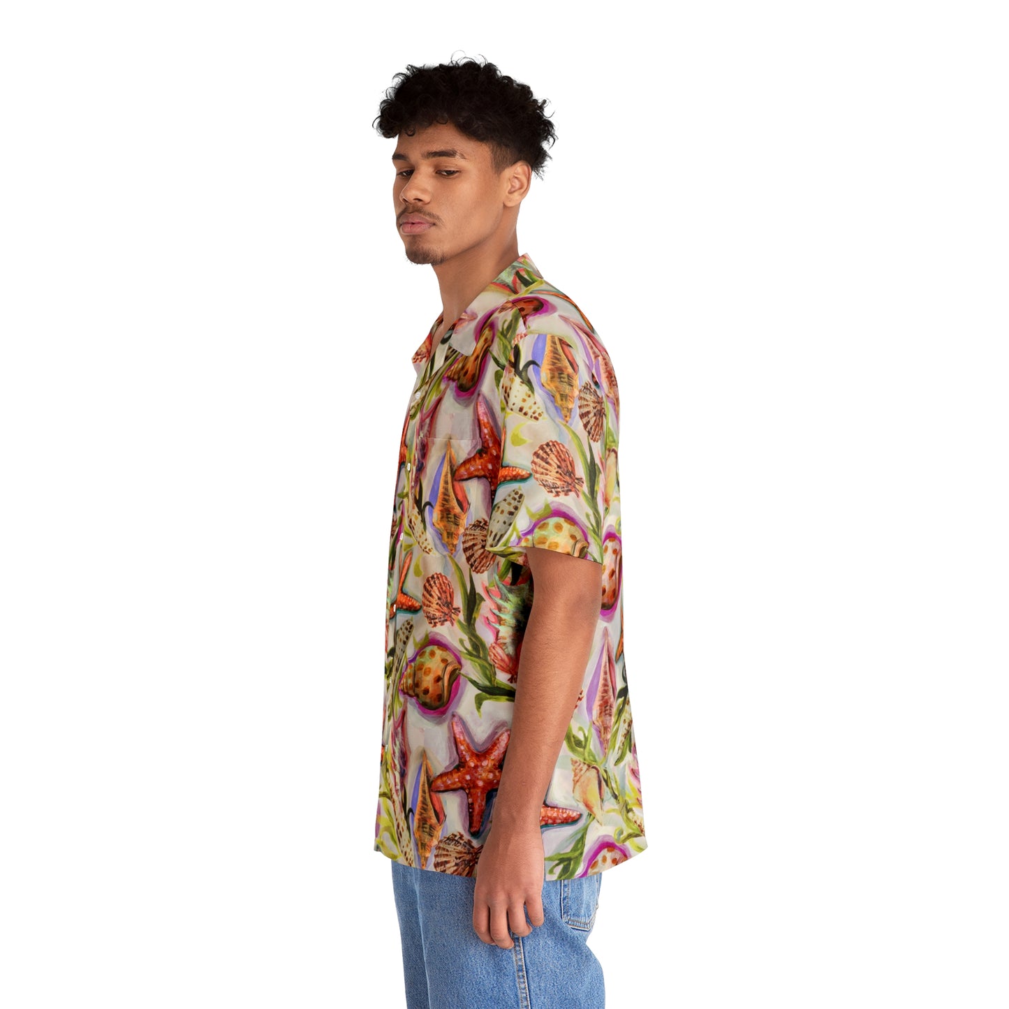 Seashell Hawaiian Shirt