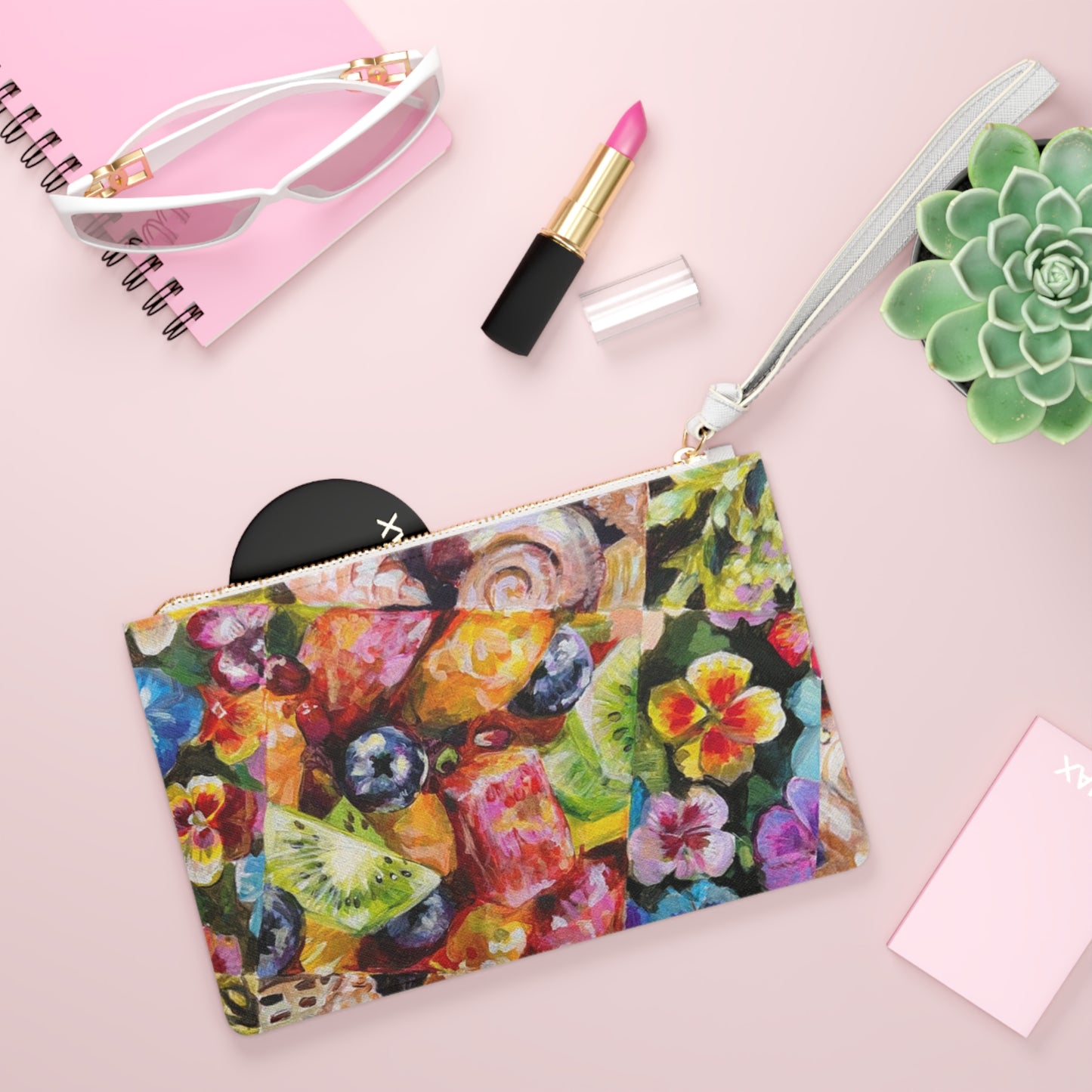 Summer Pattern Clutch